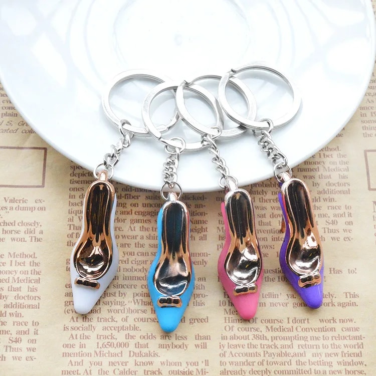 Stylish High Heel Fashion Keychain for Everyday Accessories