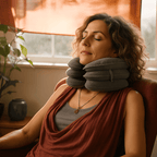 Cervical Neck Traction Device, Inflatable Neck Stretcher Pillow for Instant Neck Decompression, Home Neck Support Brace