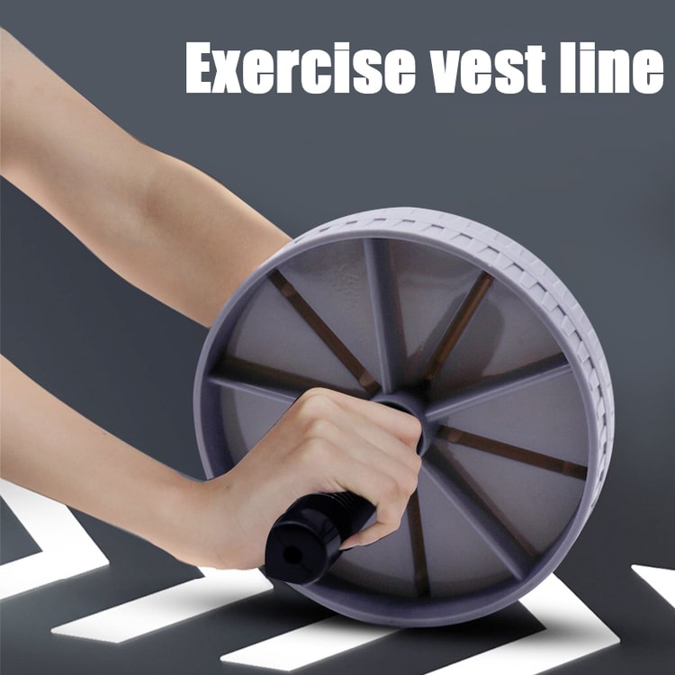 Silent Ab Roller Wheel for Core Strength and Home Workouts