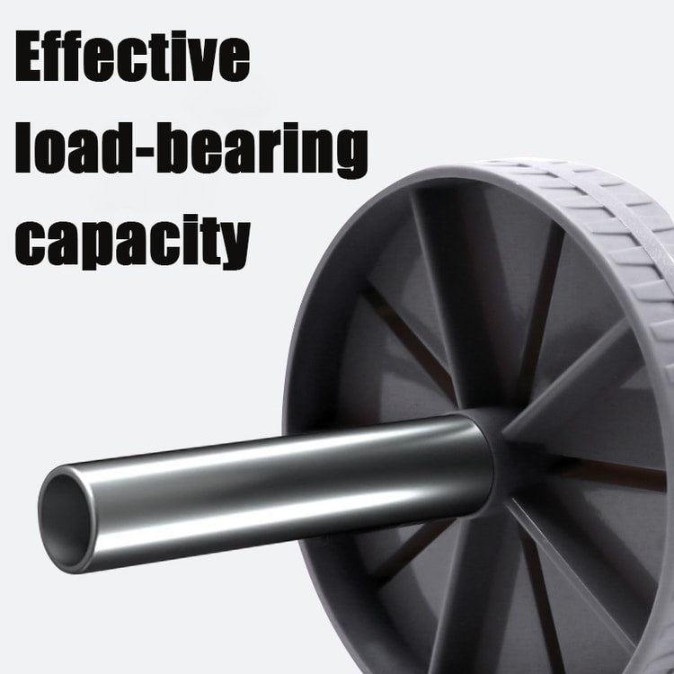 Silent Ab Roller Wheel for Core Strength and Home Workouts