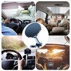 Magnetic Car Phone Holder for Dashboard Navigation