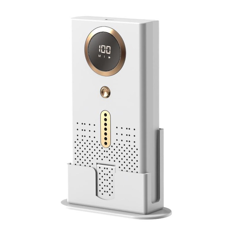 Portable Air Purifier Car Air Purifier Refrigerator Deodorizer with Aromatherapy Diffuser