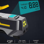 Portable Tire Inflator Digital Car Air Compressor with LED Light and Auto Stop